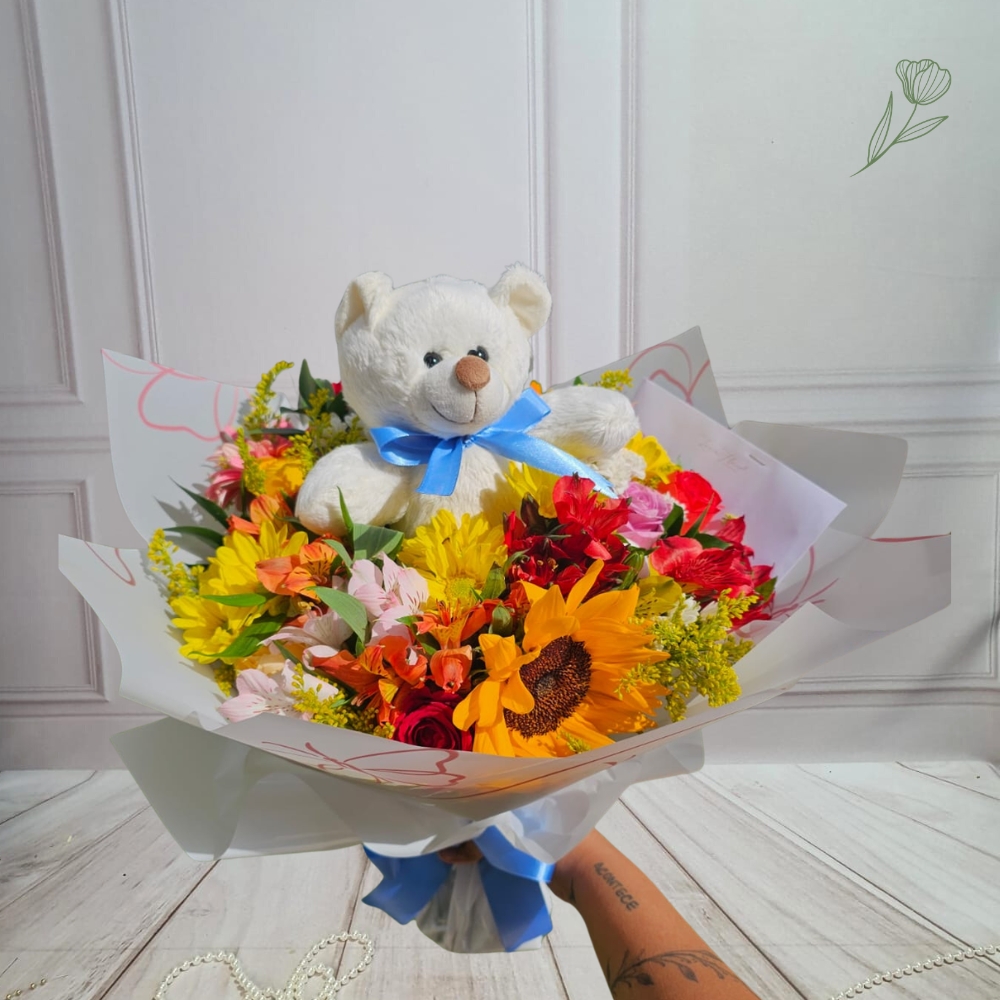 Buqu� abra�o primaveril Ref 1066